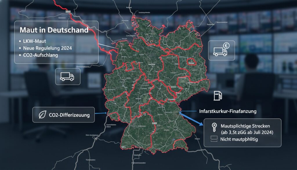 Maut in Deutschland: LKW-Maut, neue Regelungen und was Autofahrer wissen müssen